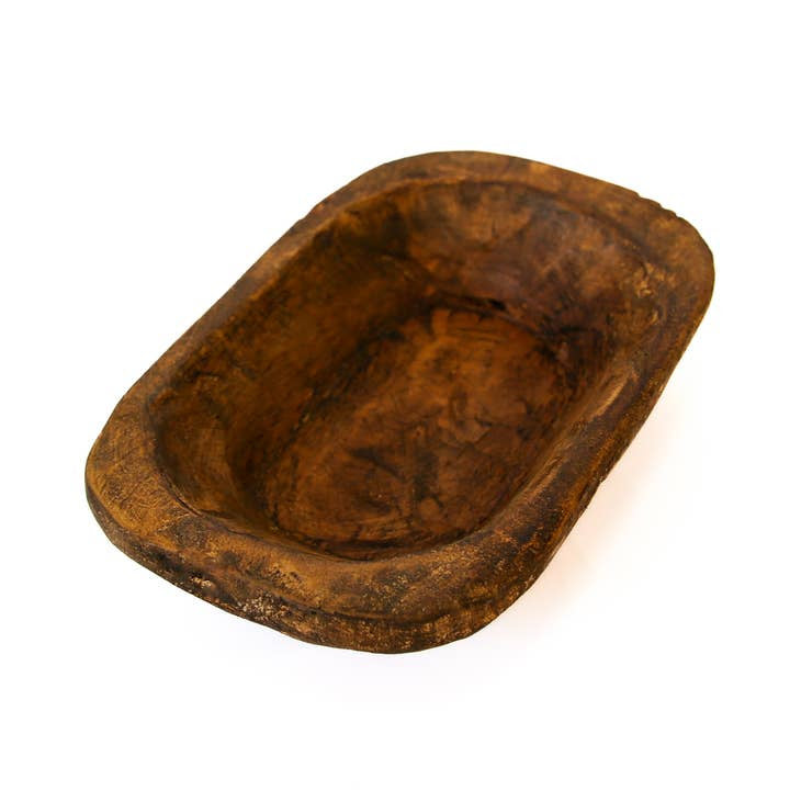 Petite Rustic Handmade Wood Bowl