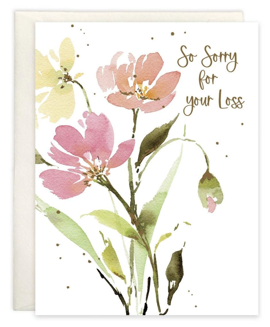 Comforting Thoughts Sympathy Card