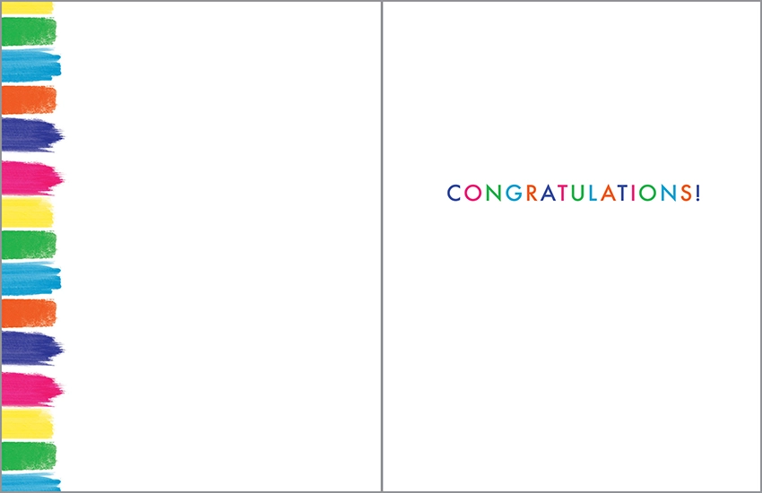 Cheerful Congratulations Card
