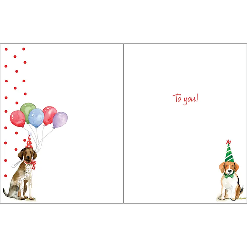 Birthday Card for Dog Lovers