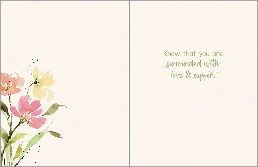 Wildflower Thinking of You Card