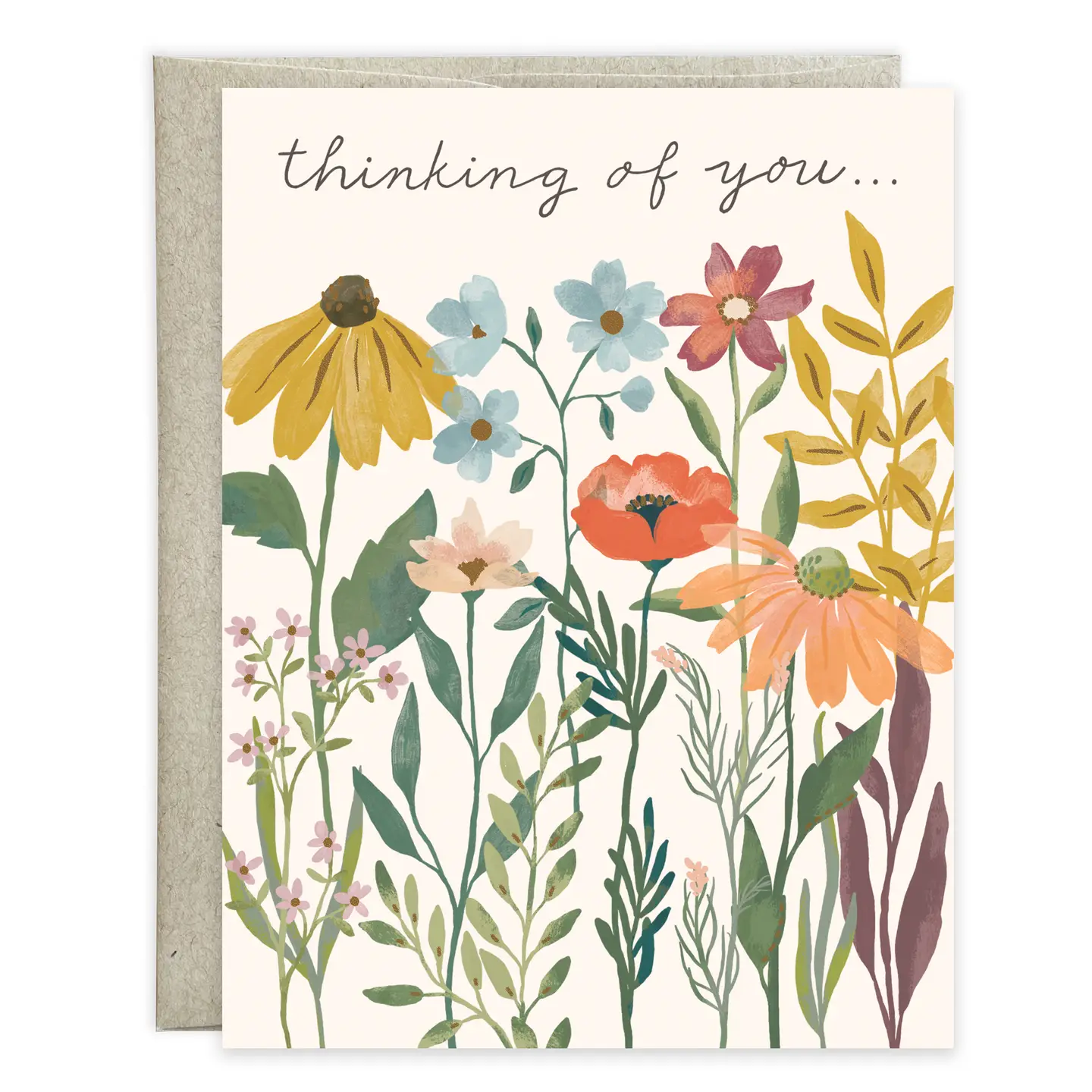 Wildflower Thinking of You Card