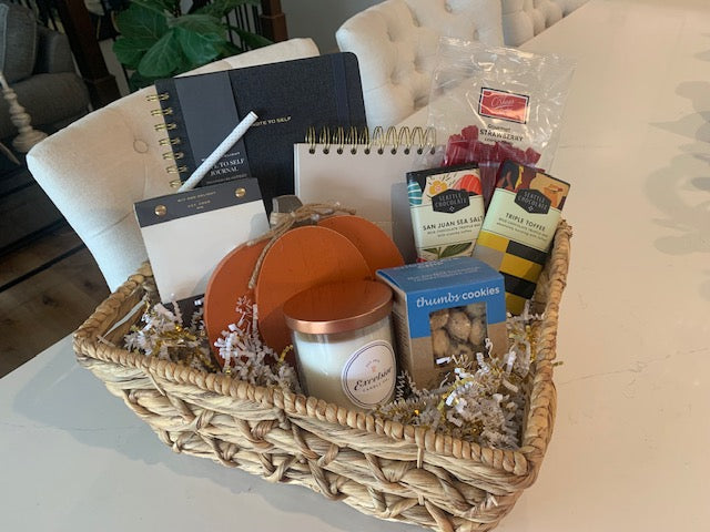 Fall Favorites Woven Gift Basket