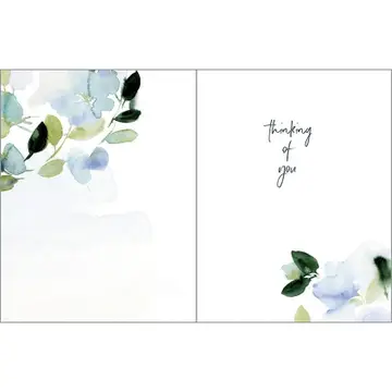 Soft Blue Sympathy Card